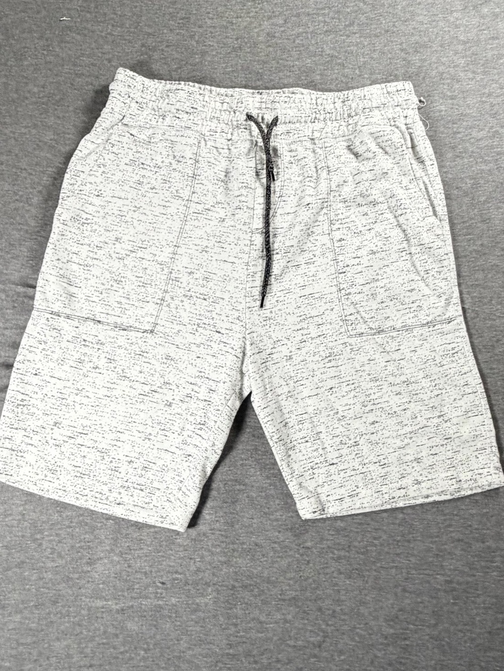 Brooklyn Cloth Men’s Knit Jogger Shorts Gray Large